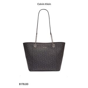 Calvin Klein Classic Signature Hayden Tote (large)